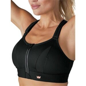 SHEFIT Ultimate Sports Bra High Impact In Black Size 2Luxe